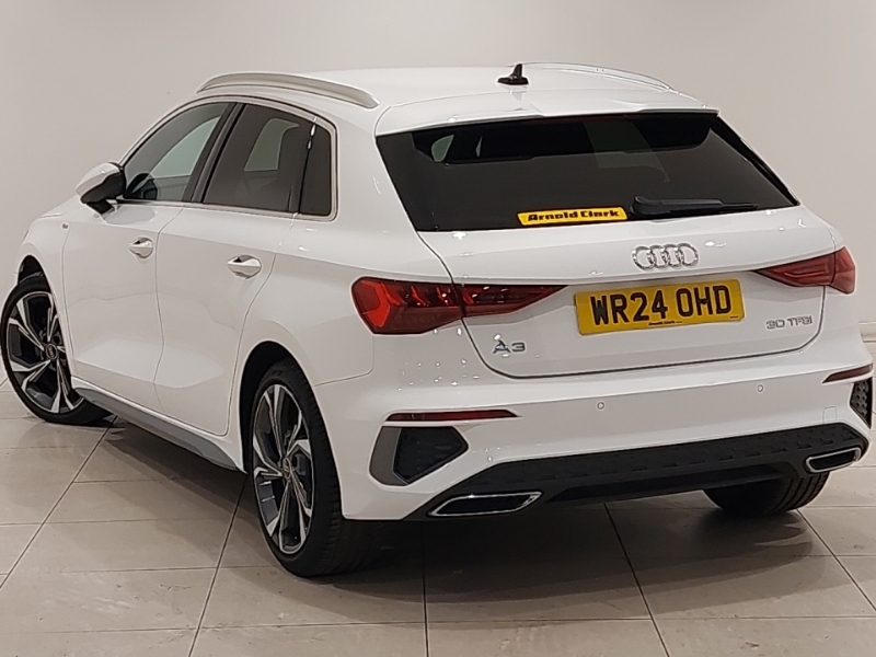 Audi A3 30 Tfsi S Line WR24OHD White #2
