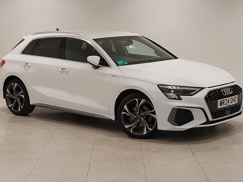 Audi A3 30 Tfsi S Line White