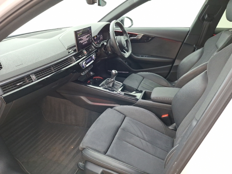 Audi A4 35 Tfsi Black Edition White #5