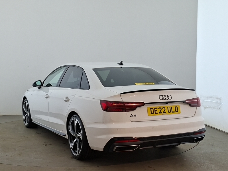 Audi A4 35 Tfsi Black Edition White #2