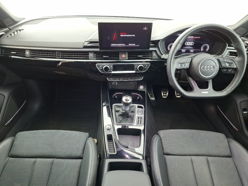 Audi A4 35 Tfsi Black Edition White #3