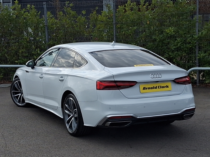 Audi A5 35 Tdi S Line S Tronic White #2