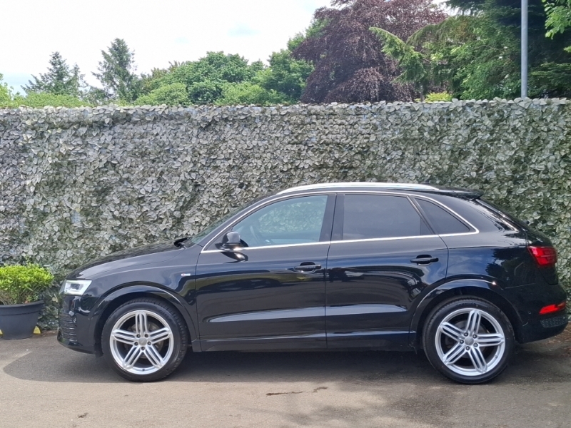 Audi Q3 2.0 Tdi Quattro S Line Plus S Tronic Black #4