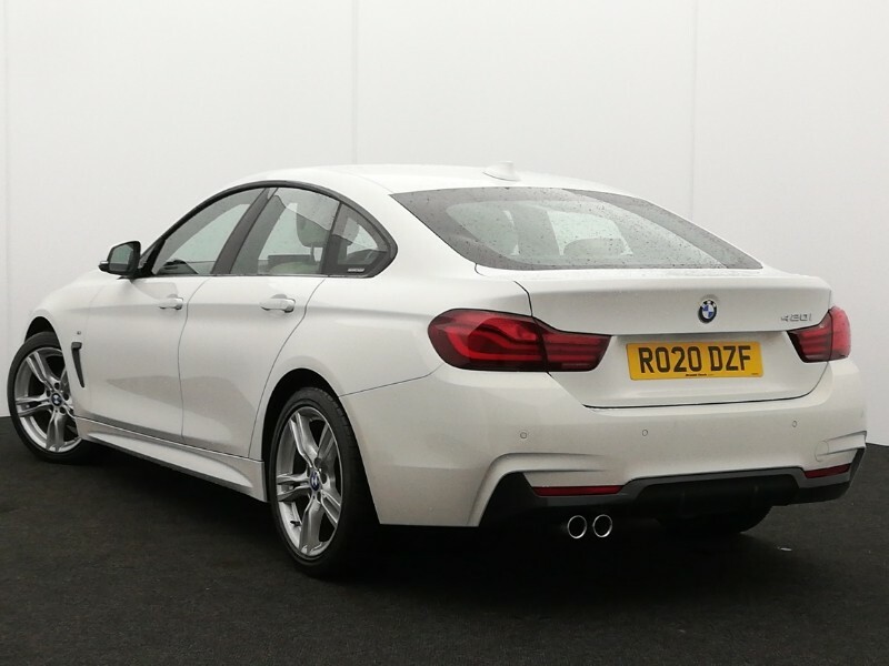 BMW 4 Series 420I M Sport Professional Media White #2