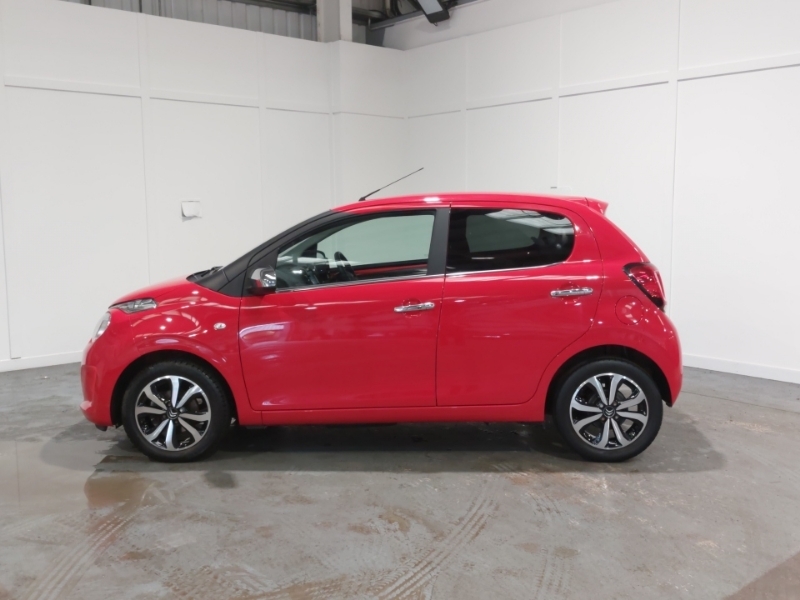 Citroen C1 1.0 Vti 72 Shine SM21OXJ Red #4