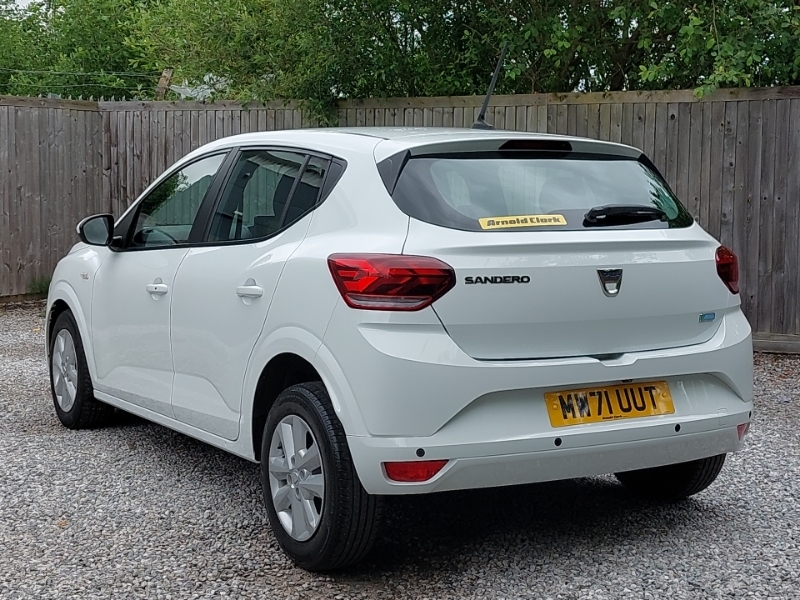 Dacia Sandero 1.0 Tce Bi-fuel Comfort White #2
