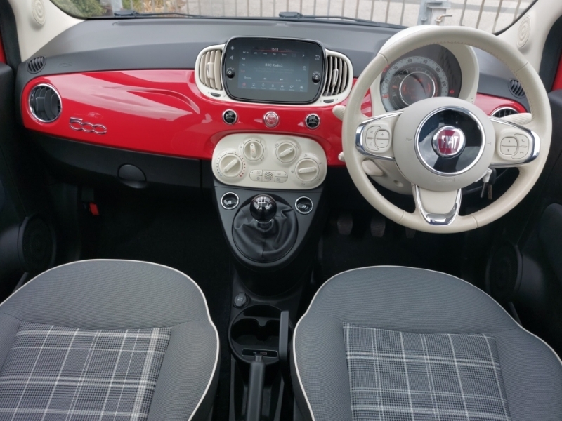 Fiat 500 1.2 Lounge Red #3