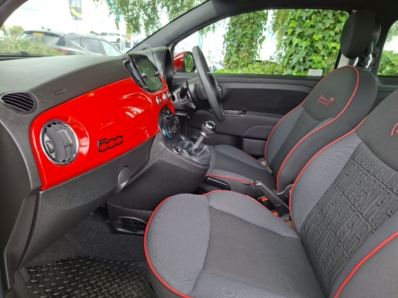 Fiat 500 1.0 Mild Hybrid Red White #5