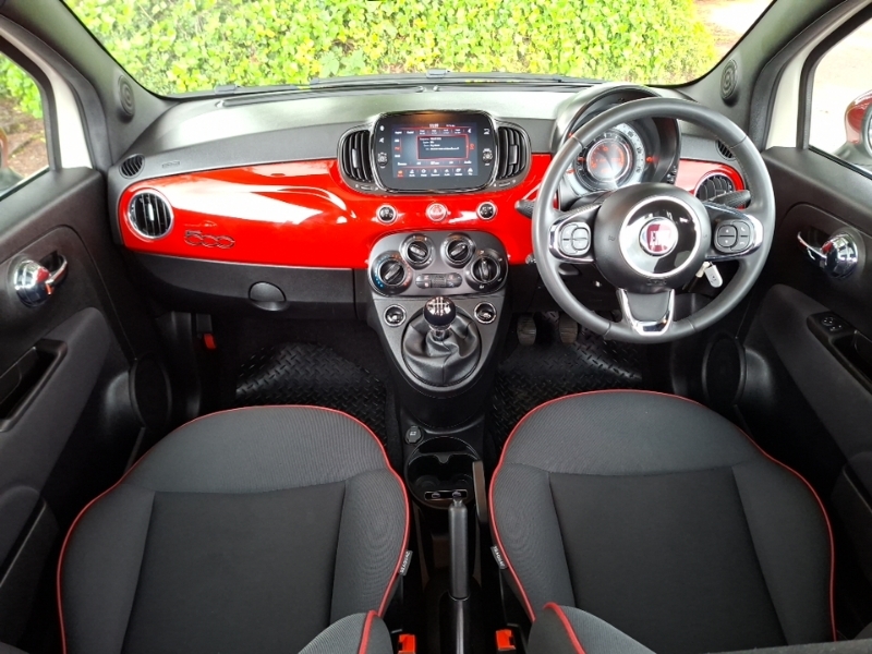Fiat 500 1.0 Mild Hybrid Red White #3