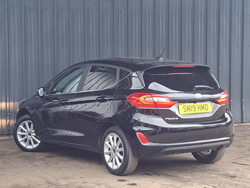 Ford Fiesta 1.0 Ecoboost Titanium SN19HMD Black #2