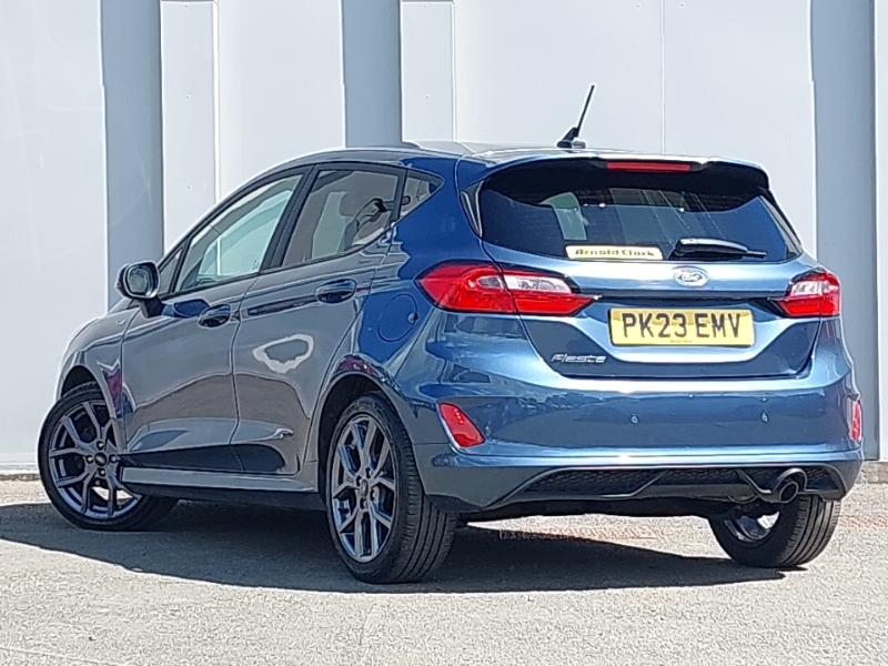 Ford Fiesta 1.0 Ecoboost St-line PK23EMV Blue #2