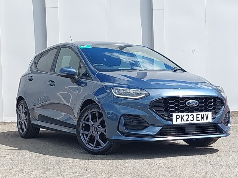 Ford Fiesta 1.0 Ecoboost St-line PK23EMV Blue