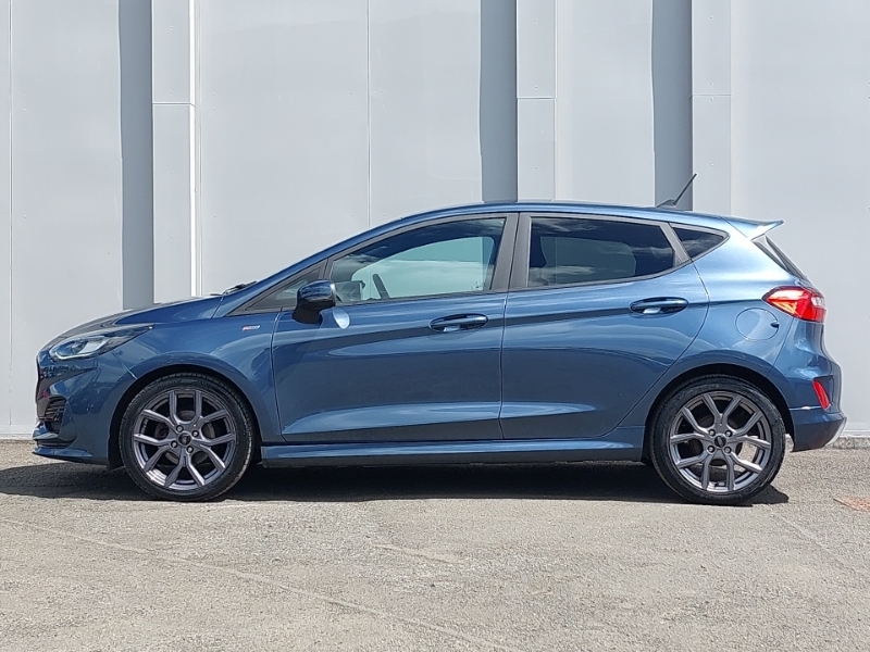 Ford Fiesta 1.0 Ecoboost St-line PK23EMV Blue #4