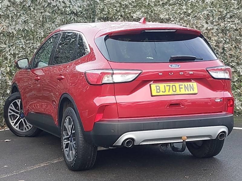Ford Kuga 2.0 Ecoblue Mhev Titanium BJ70FNN Red #2