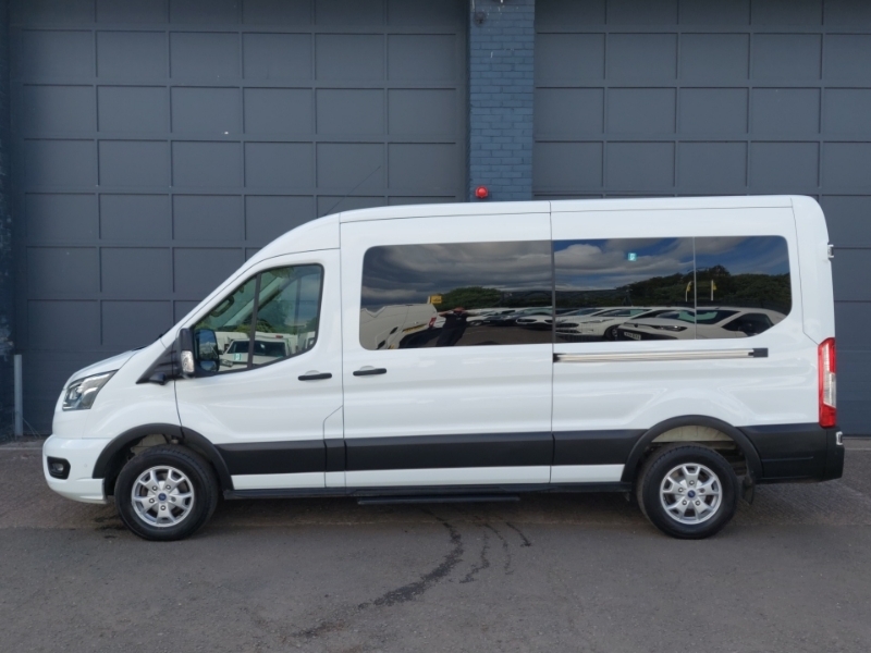 Ford Transit Custom 410 L3 Minibus Di 2.0 Ecoblue 165Ps H2 14 Seater L SW24GCO White #4