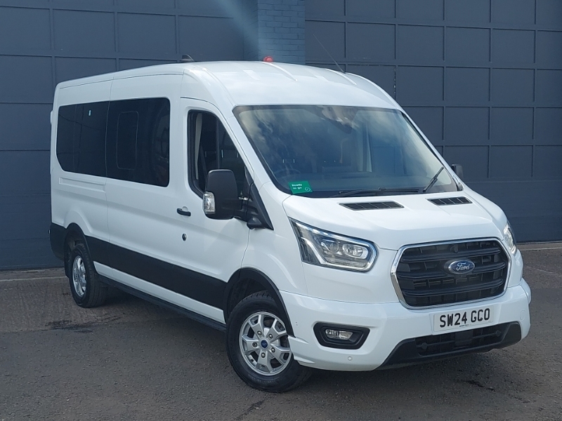 Ford Transit Custom 410 L3 Minibus Di 2.0 Ecoblue 165Ps H2 14 Seater L White