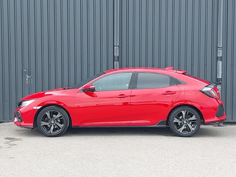 Honda Civic 1.5 Vtec Turbo Sport Red #4