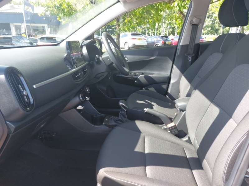 Kia Picanto 1.0 3 4 Seats Black #5