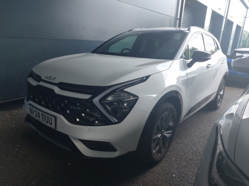 Kia Sportage 1.6T Gdi 207 Hev Gt-line White