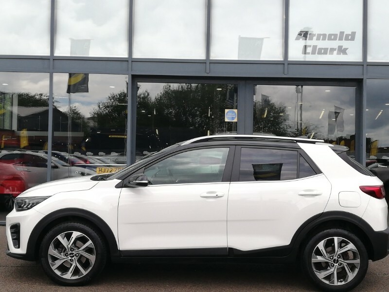 Kia Stonic 1.0T Gdi 48V Gt-line S White #4