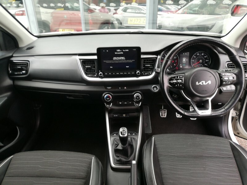 Kia Stonic 1.0T Gdi 48V Gt-line S White #3