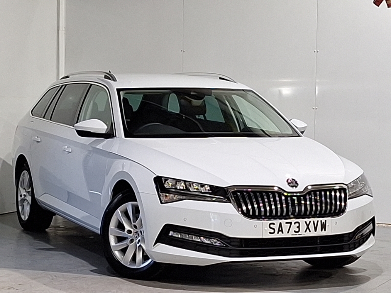 Skoda Superb 2.0 Tdi Cr Se Technology Dsg White