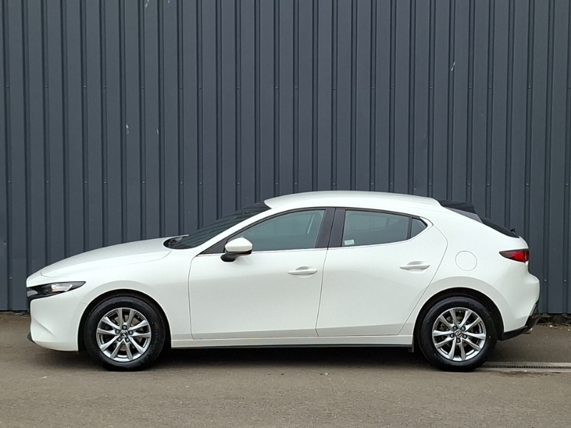 Mazda 3 2.0 E-skyactiv G Mhev Se-l SL72BWO White #4