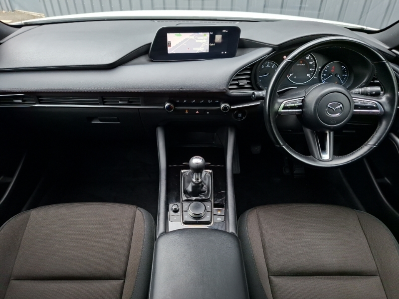Mazda 3 2.0 E-skyactiv G Mhev Se-l SL72BWO White #3