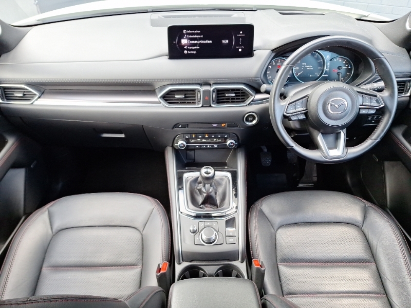 Mazda CX-5 2.0 E-skyactiv G Mhev Homura White #3