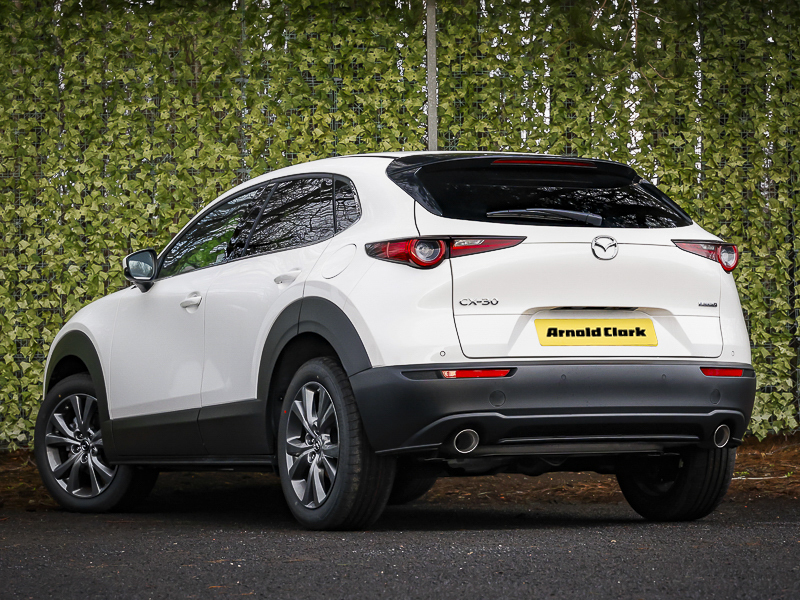 Mazda CX-30 2.0 E-skyactiv X Mhev Takumi Awd White #2