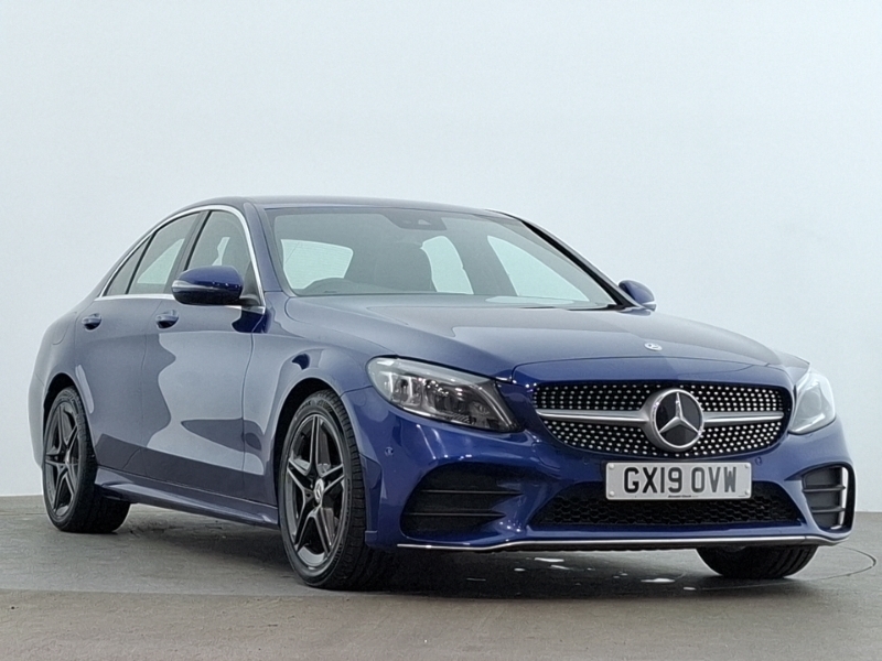 Mercedes-Benz C Class C220d Amg Line Premium 9G-tronic Blue