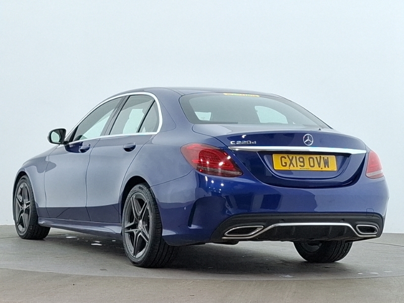 Mercedes-Benz C Class C220d Amg Line Premium 9G-tronic Blue #2