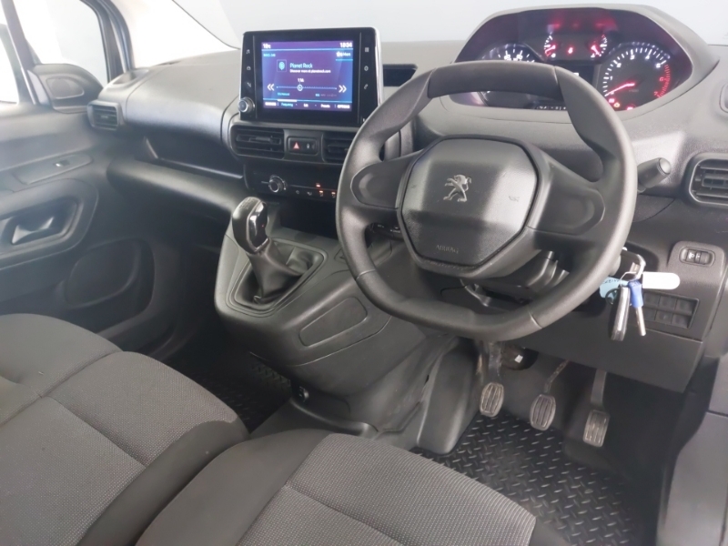 Peugeot Partner 1000 1.5 Bluehdi 100 Professional Van White #3