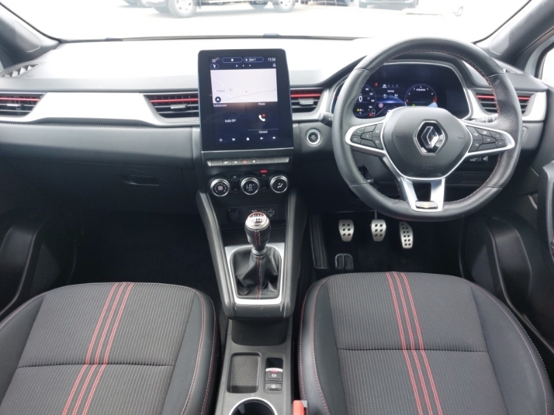 Renault Captur 1.3 Mild Hybrid 140 R.s. Line White #3