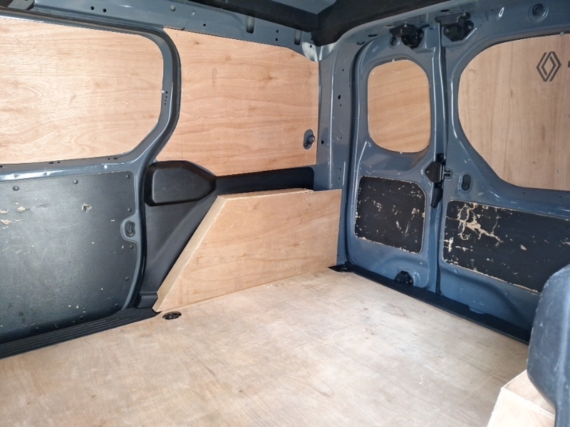 Renault Kangoo Ml19 Blue Dci 95 Advance Van Grey #6