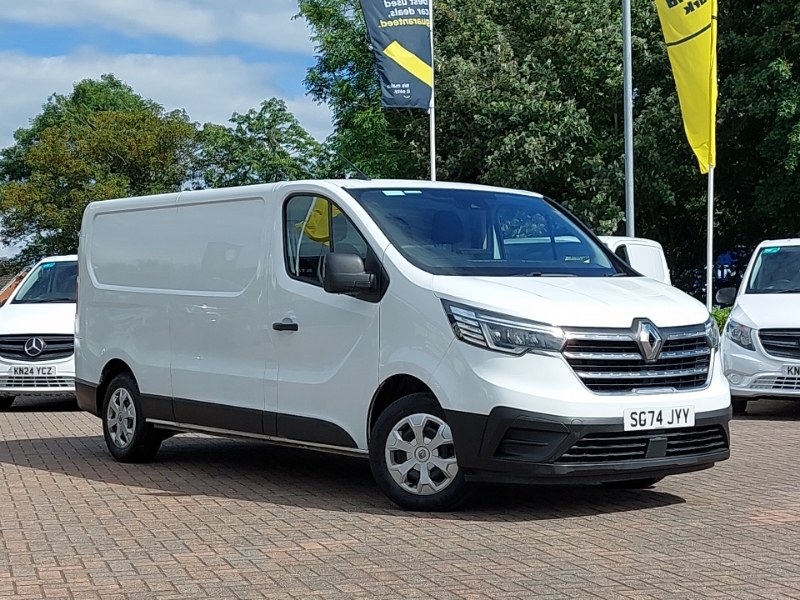Renault Trafic Ll30 Blue Dci 130 Advance Safety Van White