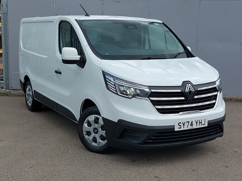 Renault Trafic Sl30 Blue Dci 130 Advance Safety Van White