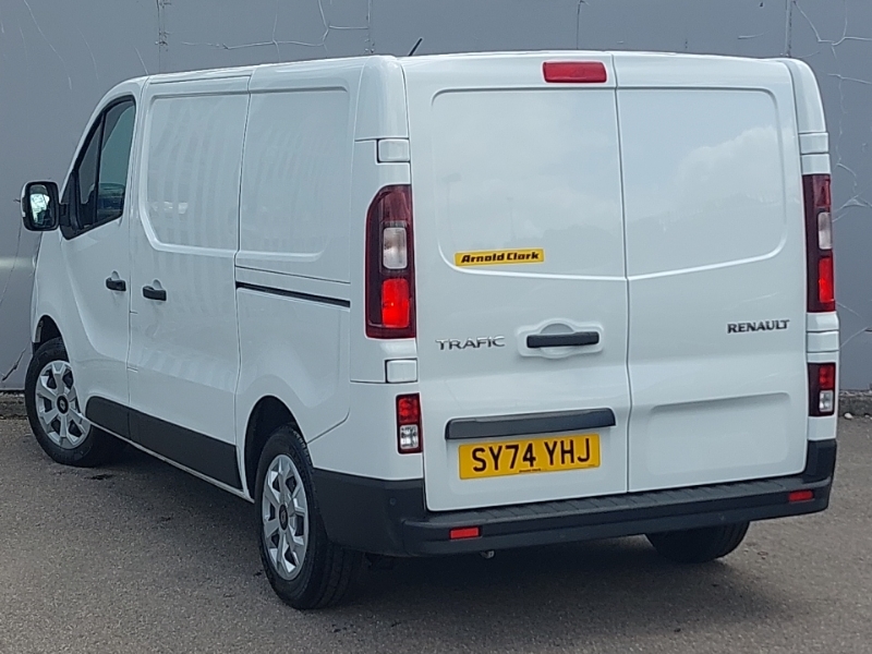 Renault Trafic Sl30 Blue Dci 130 Advance Safety Van White #2