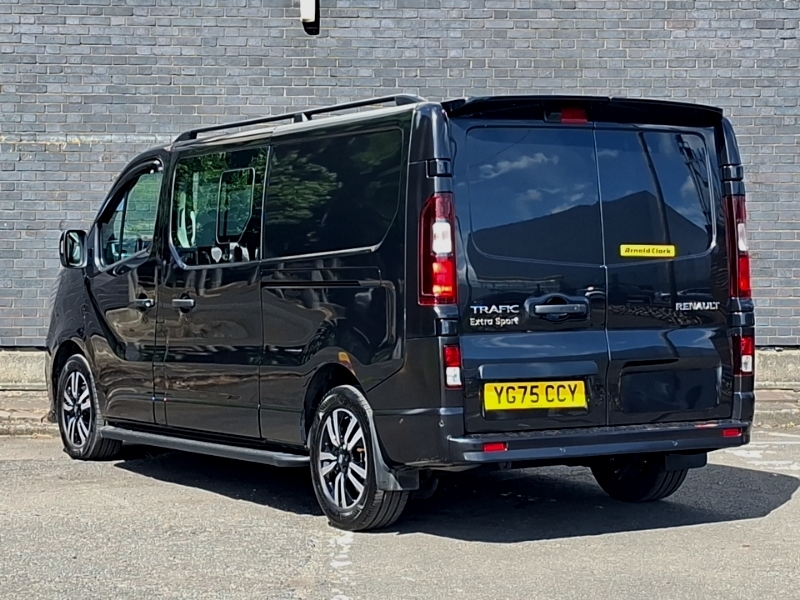 Renault Trafic Ll30 Blue Dci 170 Extrasportsafety Crewvan Eag9 Black #2