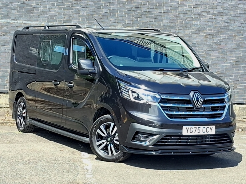 Renault Trafic Ll30 Blue Dci 170 Extrasportsafety Crewvan Eag9 Black