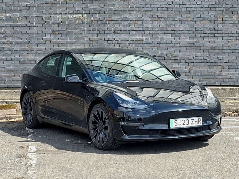 Tesla Model 3 Performance Awd Performance Upgrade Black