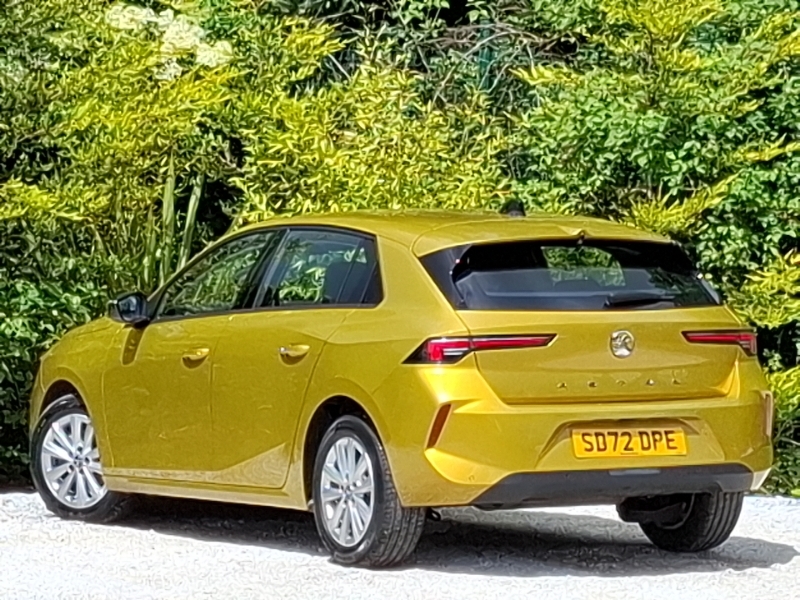 Vauxhall Astra 1.2 Turbo Design SD72DPE Yellow #2