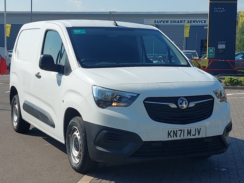 Vauxhall Combo 2000 1.5 Turbo D 75Ps H1 Edition Van White