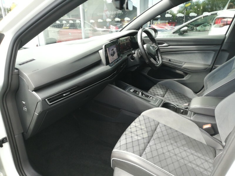 Volkswagen Golf 2.0 Tdi 150 R-line Dsg XHZ9272 White #5