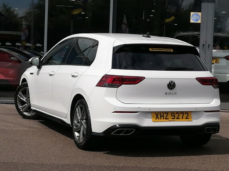 Volkswagen Golf 2.0 Tdi 150 R-line Dsg XHZ9272 White #2