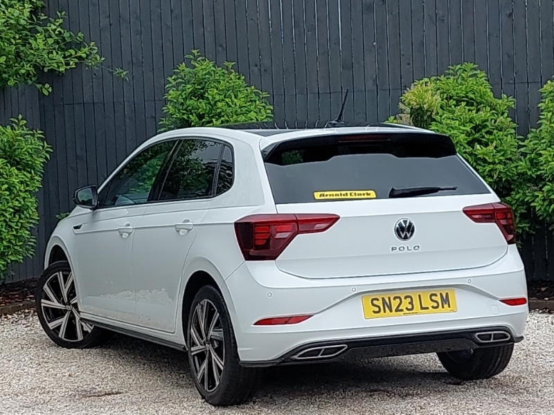 Volkswagen Polo 1.0 Tsi R-line SN23LSM White #2