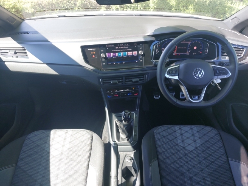 Volkswagen Polo 1.0 Tsi R-line SE23VZH White #3