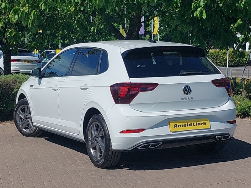 Volkswagen Polo 1.0 Tsi R-line SE23VZH White #2