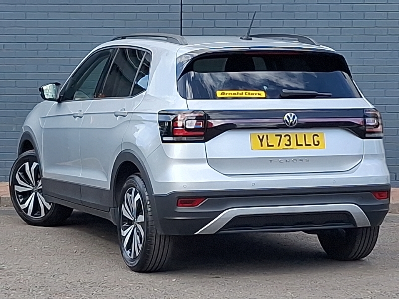 Volkswagen T-Cross 1.0 Tsi 110 Black Edition Dsg Silver #2