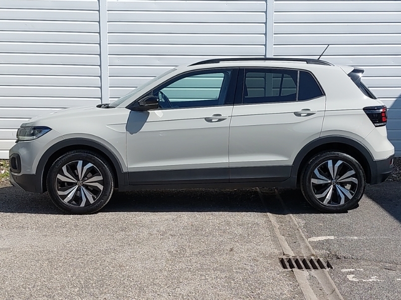 Volkswagen T-Cross 1.0 Tsi 110 Black Edition Dsg Grey #4